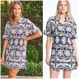 SHERIDAN FRENCH PARKER DRESS IN ONYX
JARDIN SZ M